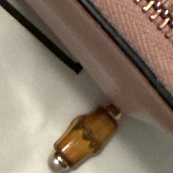 GUCCI Bamboo Zip Around Long Wallet - Picture 13 of 15